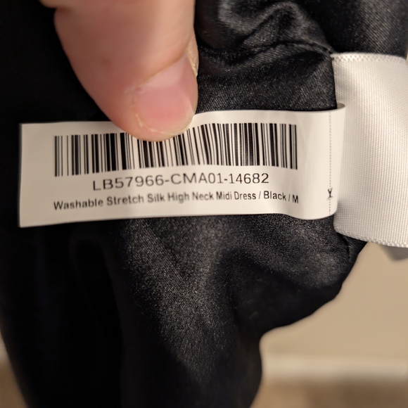 Quince Black Midi Dress - Picture 7 of 7